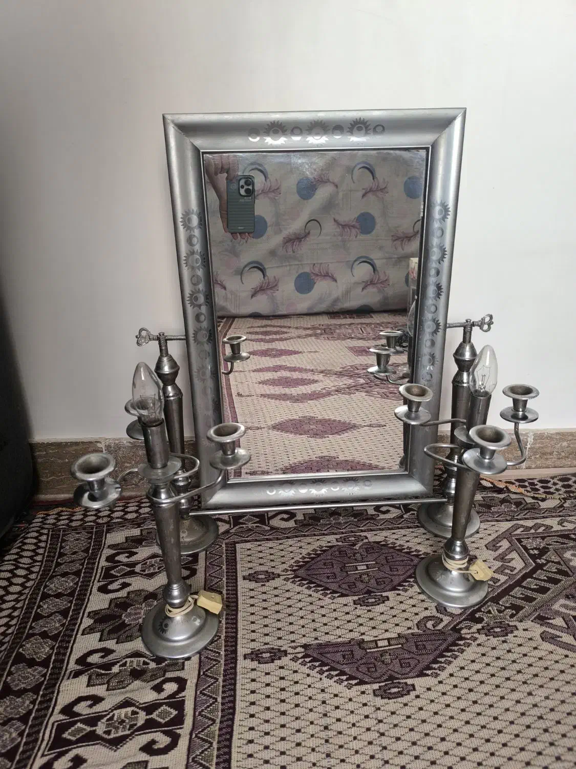 اینه شمعدان|آینه|زاهدان, |دیوار