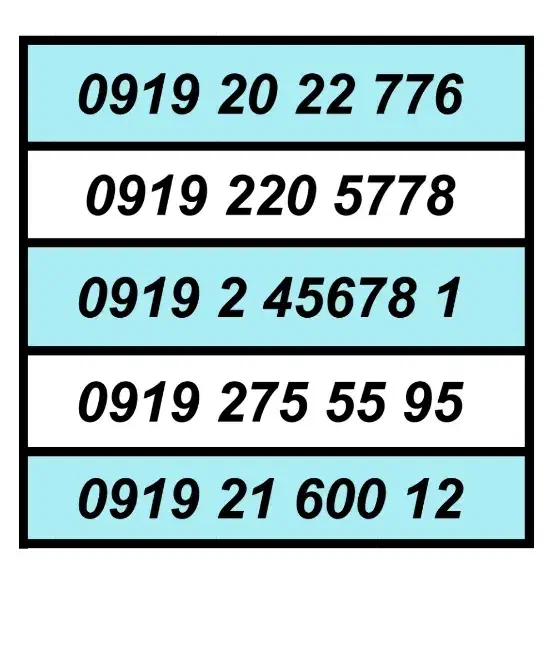 0919.8966616|سیم‌کارت|تهران, سازمان برنامه شمالی|دیوار