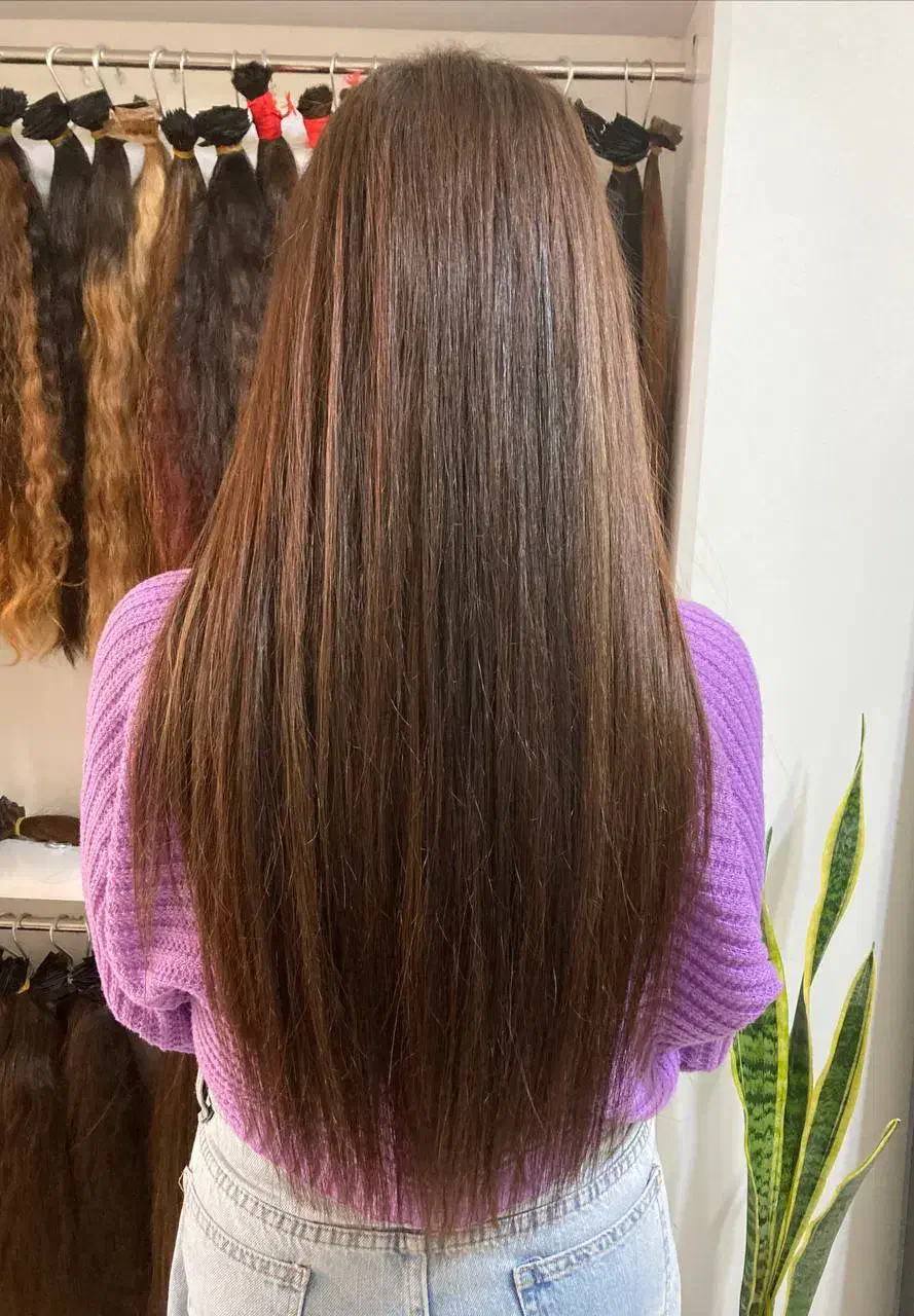 مدل ترمیم اکستنشن مو شاخه ای ۴ هزار تومن|خدمات آرایشگری و زیبایی|رشت, لاکانی|دیوار