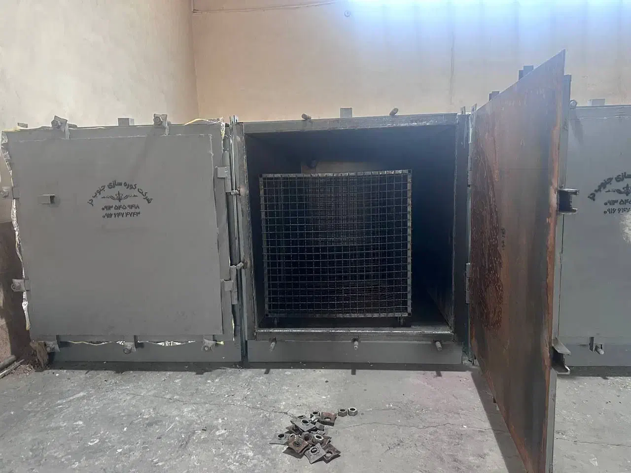 دستگاه کوره زغال 3تنی. لیمو و کبابی|ماشینآلات صنعتی|خاوران, |دیوار