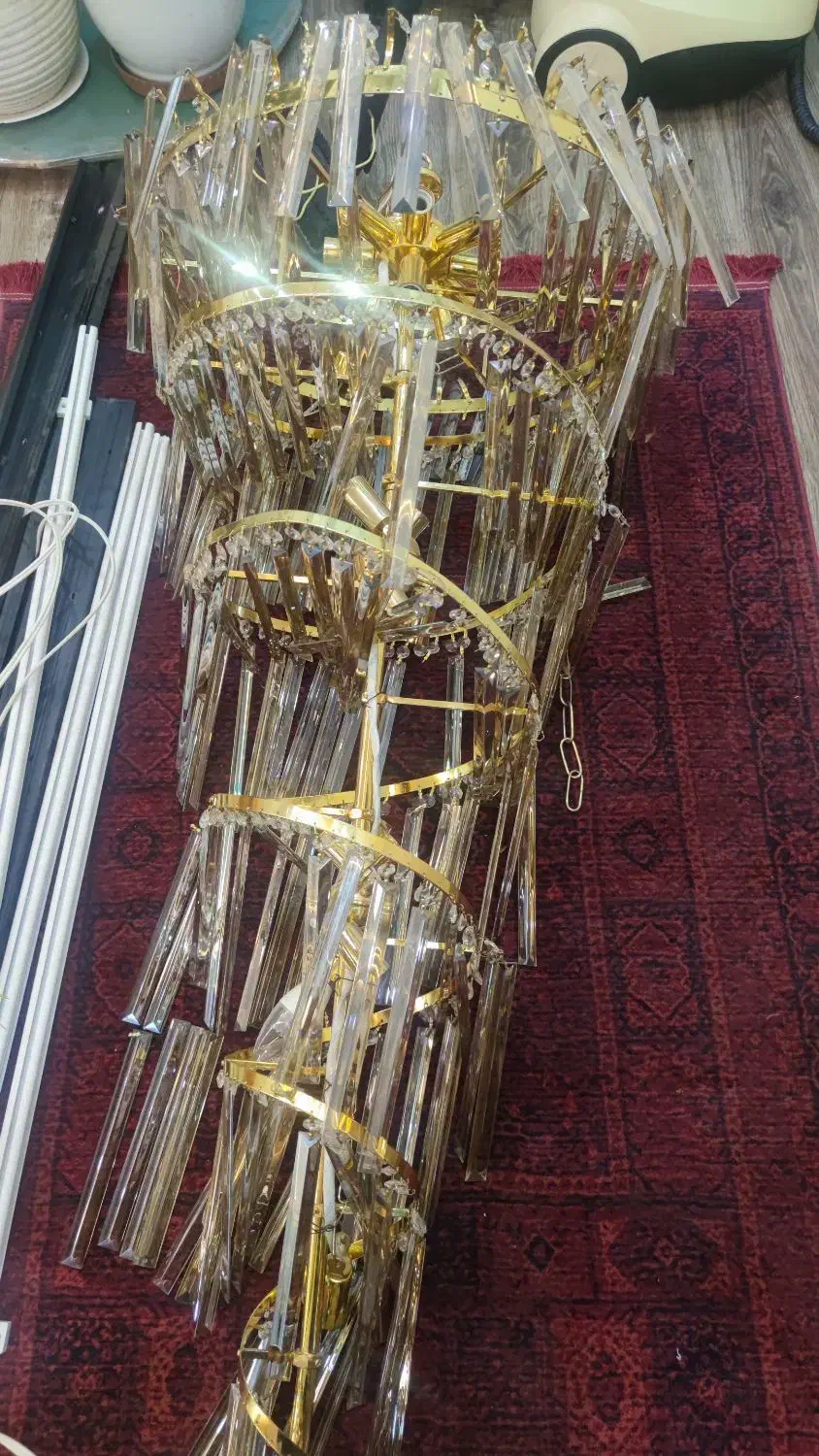 لوستر|لوستر و چراغ آویز|اردبیل, |دیوار