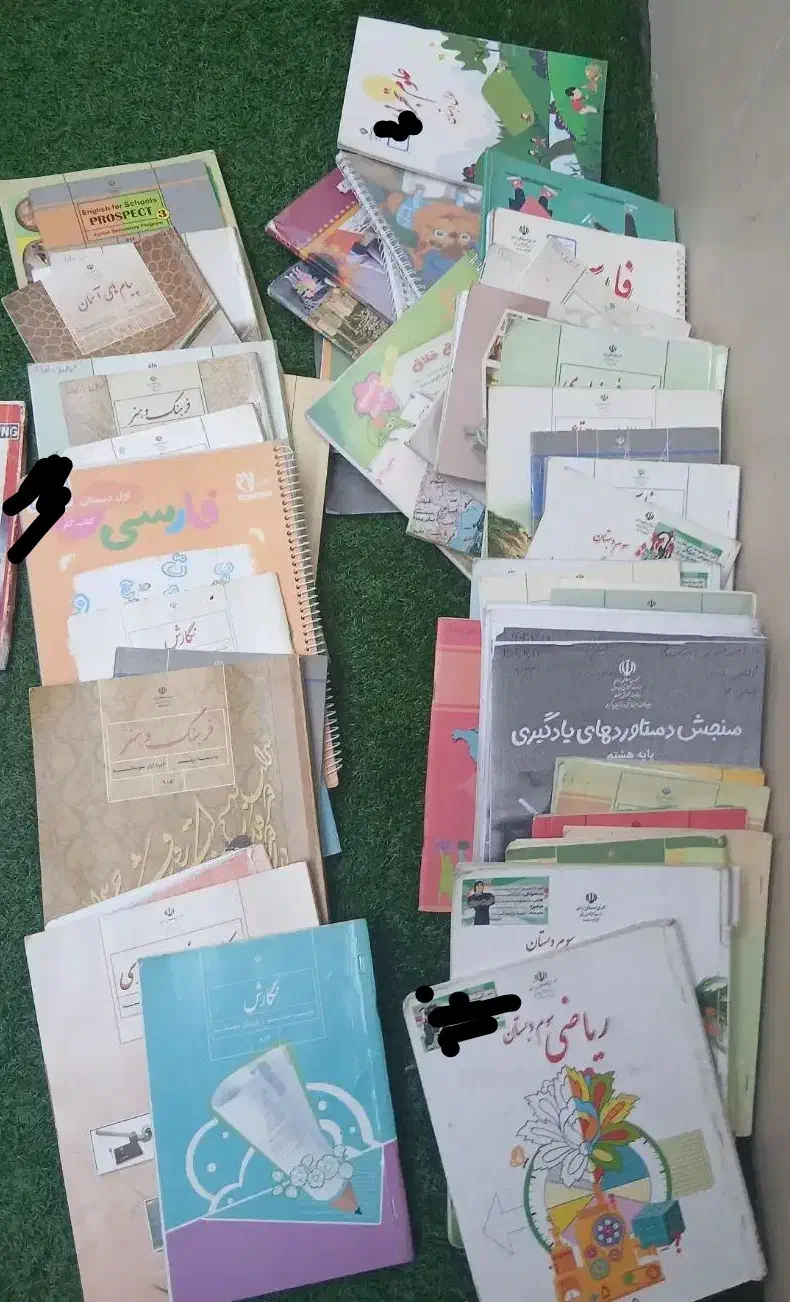 کتاب درسی هفتم.هشتم.نهم ..مفت|کتاب و مجله آموزشی|قم, حاج زینل|دیوار