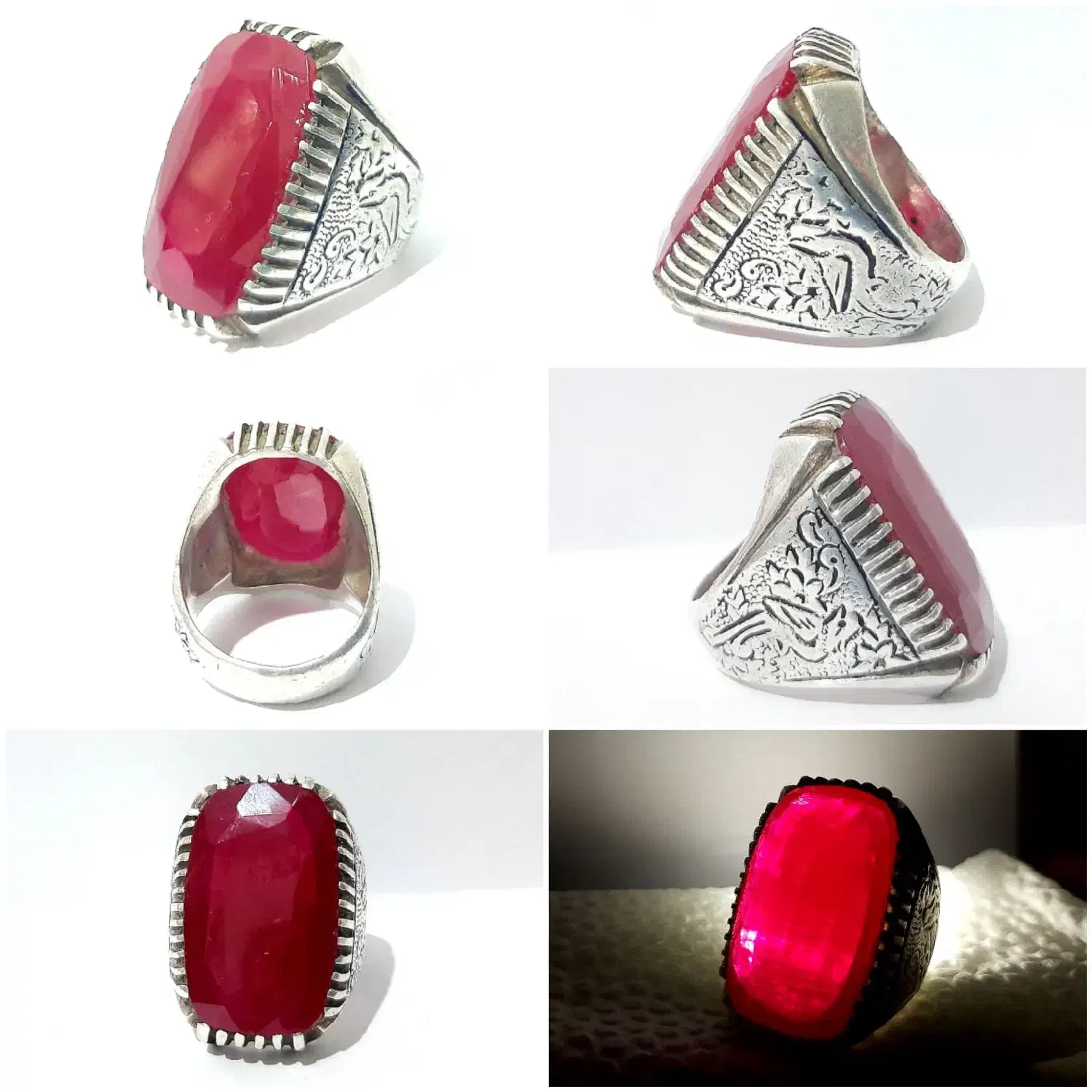 ۸ انگشتر نقره دستساز|بدلیجات|کرج, استاندارد|دیوار