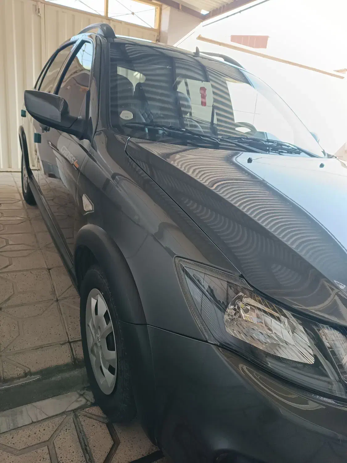 کوییک بی رنگ بیضربه مدل۴۰۰ درحد خشک|خودرو سواری و وانت|بیجار, |دیوار