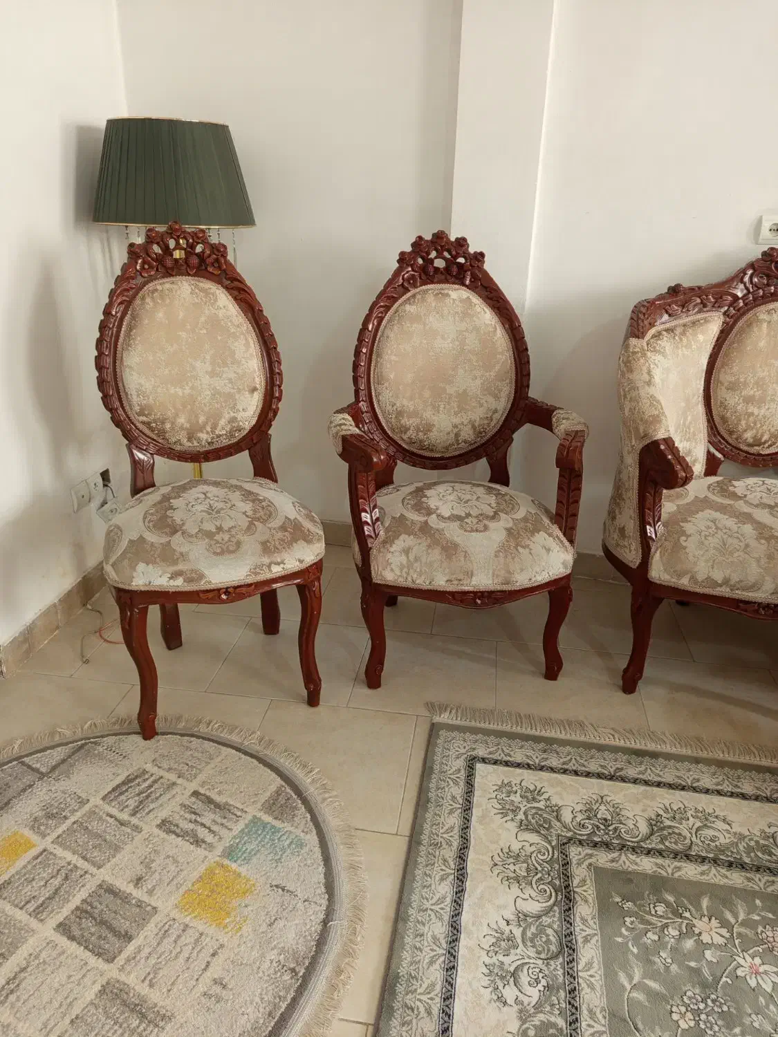 مبل سلطنتی ۹ نفره|مبلمان خانگی و میز عسلی|پاکدشت, پاکدشت (مامازند)|دیوار