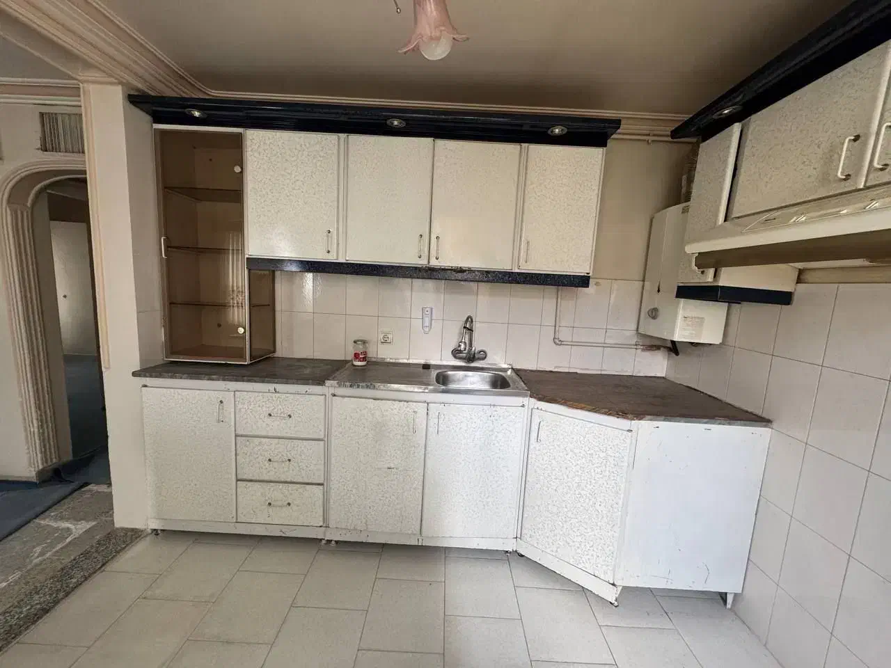 کابینت فلزی درحدنو|آب‌چکان و نظم‌دهنده ظروف|همدان, |دیوار