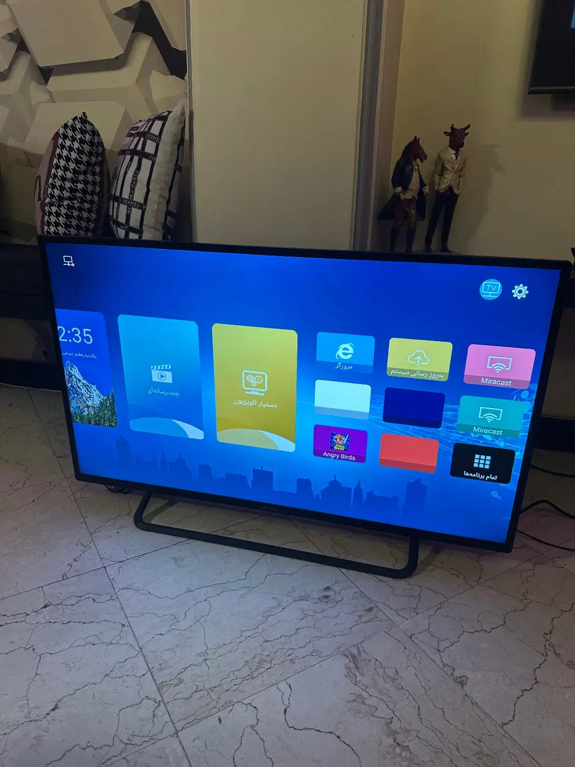 ال ای دی 43 سینگل اسمارت 4K درحدنو کاملا سالم|تلویزیون و پروژکتور|تهران, پاسداران|دیوار