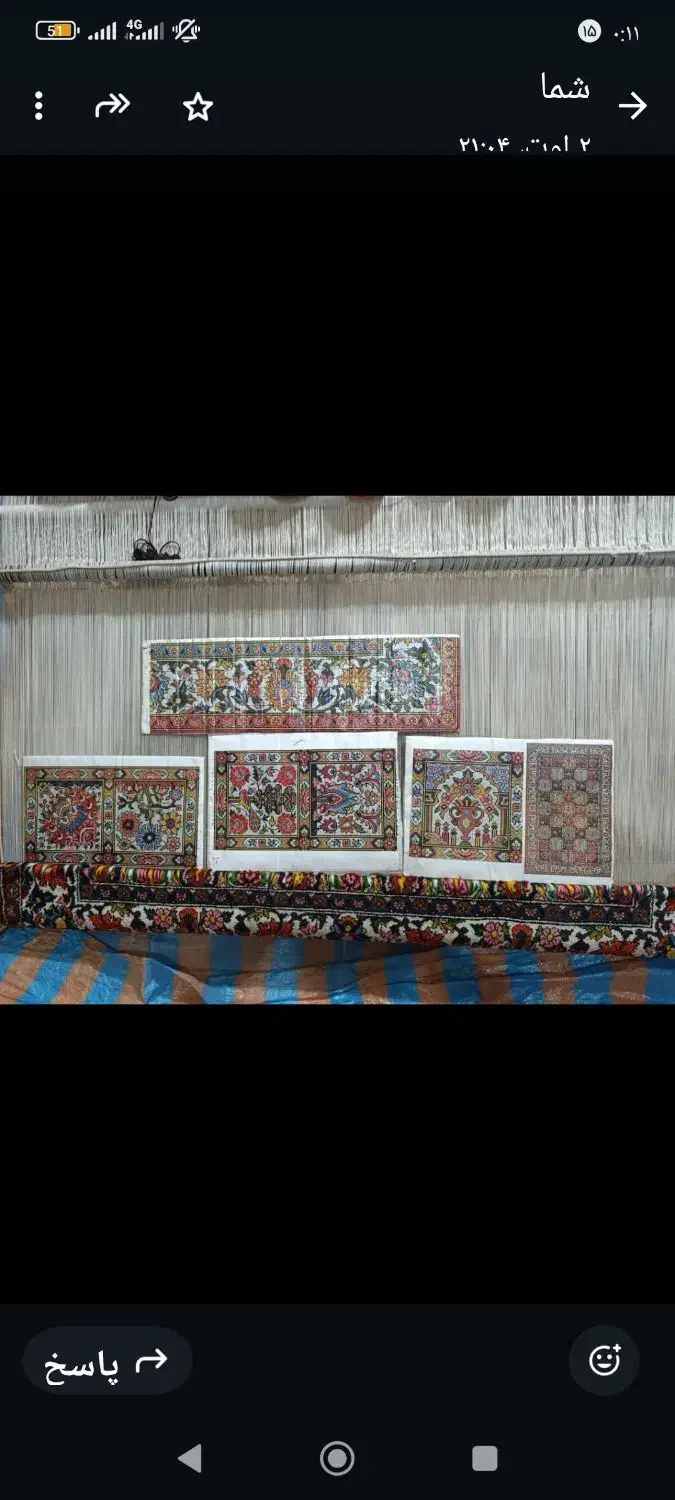 فروش قالی به علت جابجایی کمبود مکان|فرش|اهواز, زیتون کارمندی|دیوار