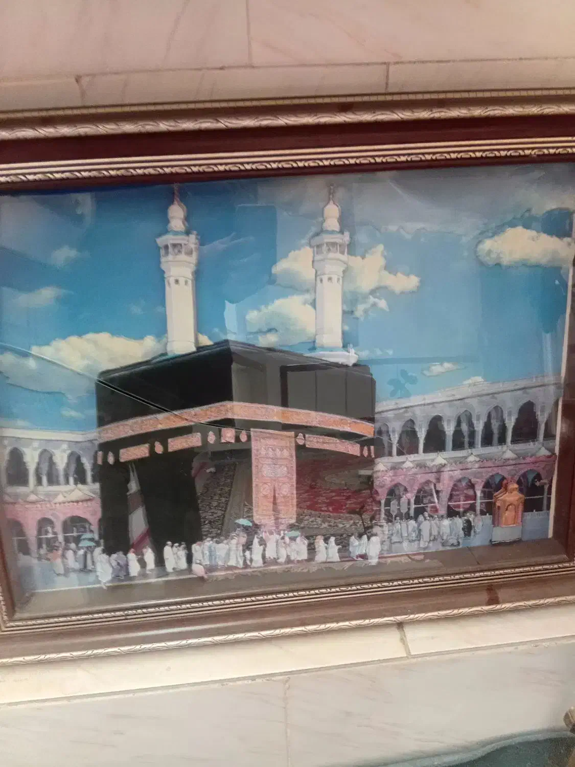 قاب سه بعدی|تابلو، نقاشی، عکس|نجف‌آباد, قلعه سفید|دیوار