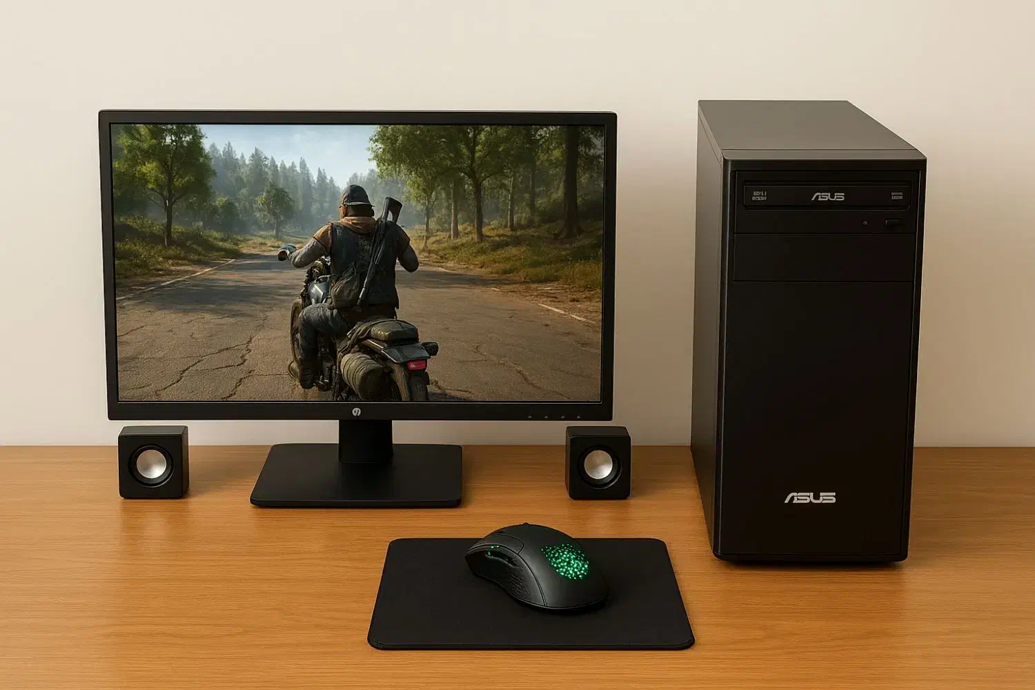 سیستم گیمینگ RX580 مانیتور HP 23در حد نو|رایانه رومیزی|اراک, |دیوار