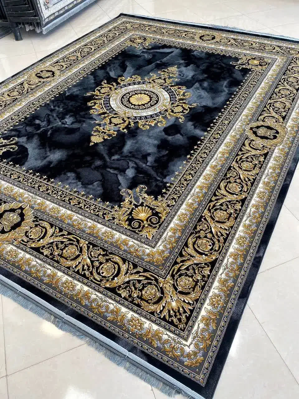 فرش فوق العاده ۷۰۰ شانه اصل اکرولیک خرید از تولیدی|فرش|کاشان, راوند|دیوار