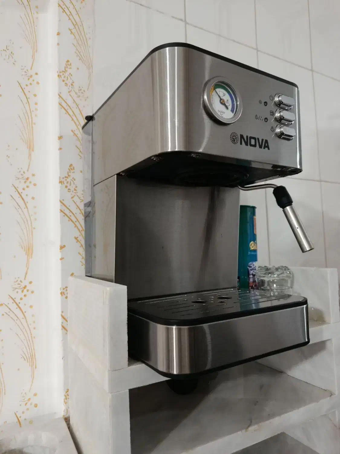 قهوه ساز|سماور، چای‌ساز، قهوه‌ساز|دورود, |دیوار