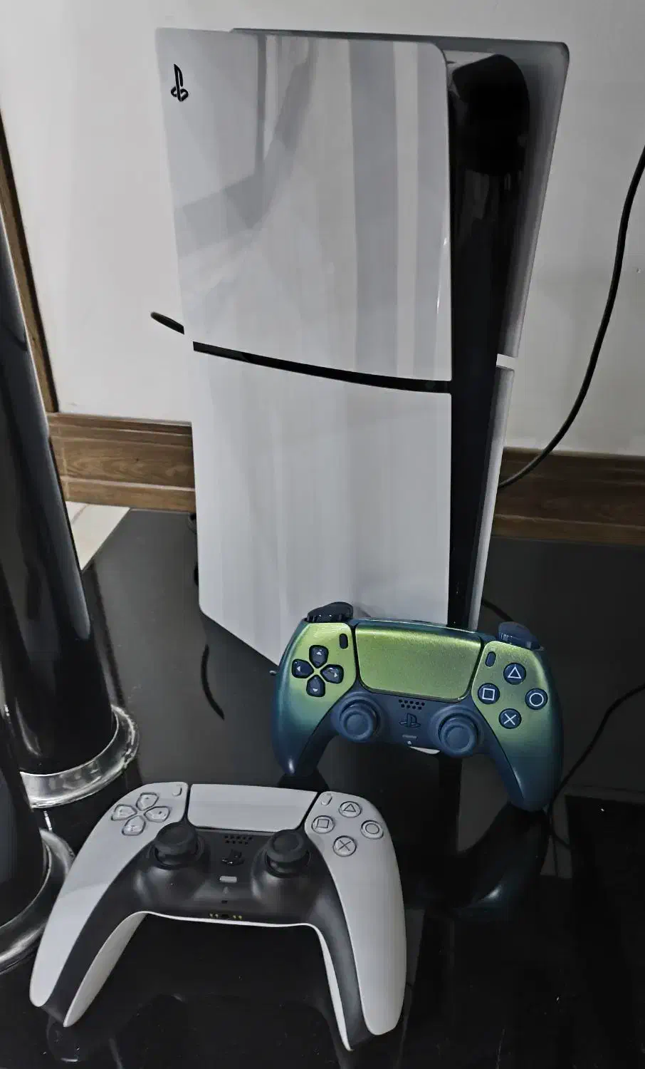 ps5 slim digital ریجن اروپا دو دسته ۳ ماه خریدم|کنسول، بازی ویدئویی و آنلاین|مشکین‌دشت, |دیوار