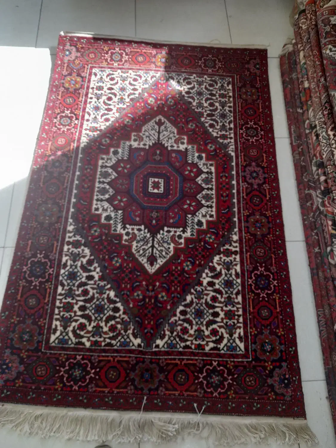 فرش دستباف ۱.۵در ۱|فرش|خرمدره, |دیوار