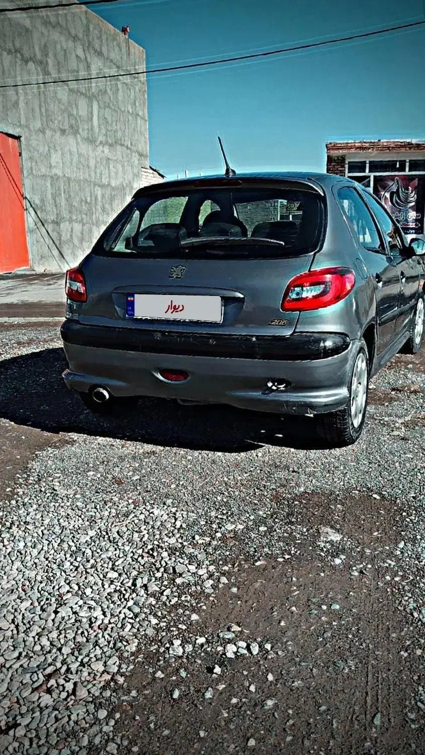 پژو۲۰۶|خودرو سواری و وانت|خوی, |دیوار