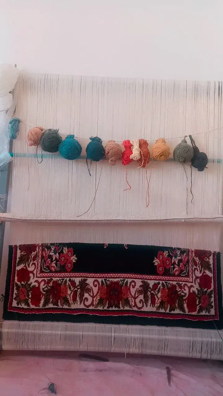 قالی زرونیمی|فرش|محلات, |دیوار