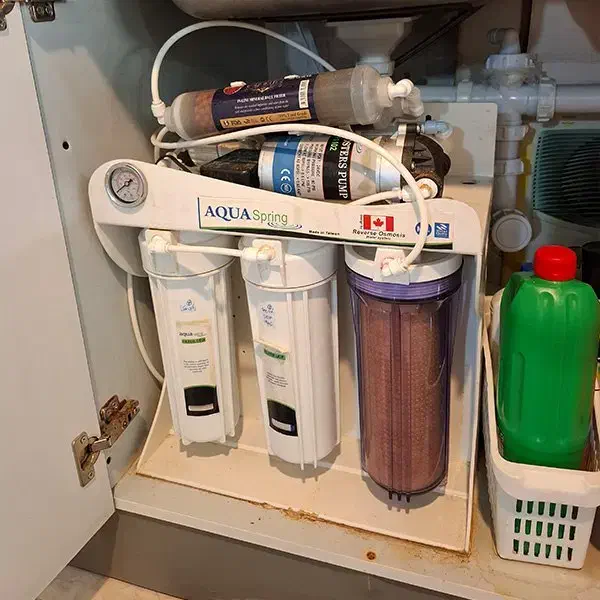 تصفیه آب آکوآ اسپرینگ SF4200 منبع فلزی|آبسردکن و تصفیه آب|پردیس, فاز ۸|دیوار