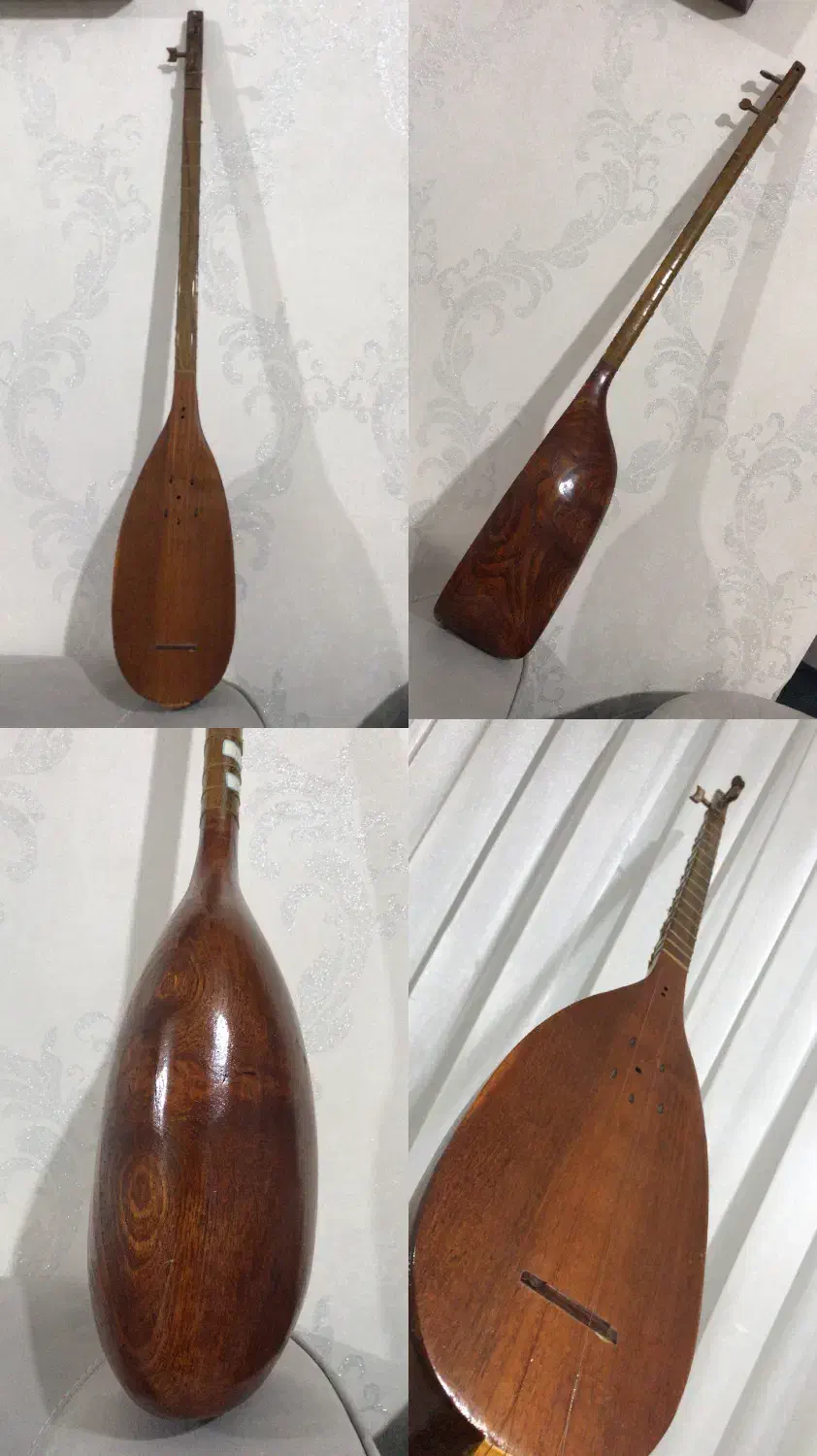 ساز تنبور|سازهای سنتی|محمدیه-قزوین, |دیوار