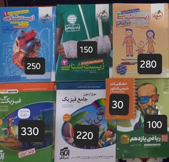 کتاب کنکور رشته تجربی فروشی|کتاب و مجله آموزشی|نکا, |دیوار