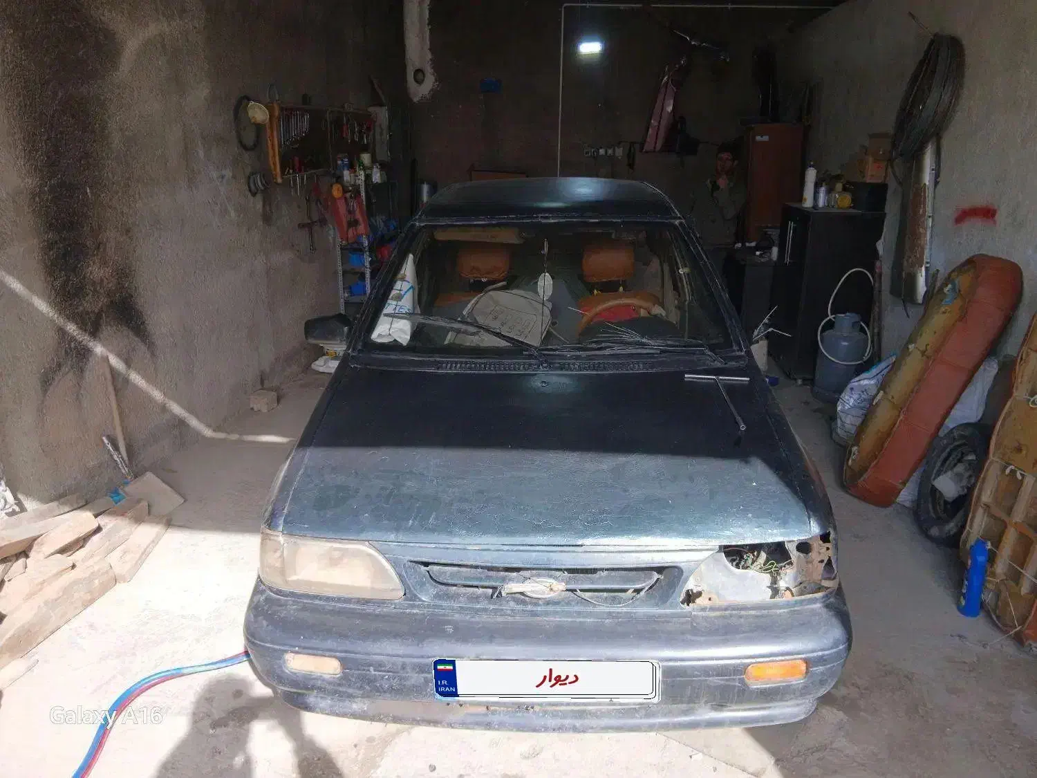 پراید تصادفی ۸۲|خودرو سواری و وانت|ابهر, |دیوار