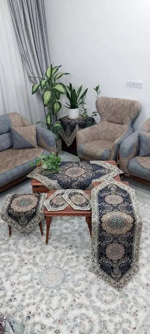 رومیزی ترمه|پرده، رانر، رومیزی|تهران, پامنار|دیوار