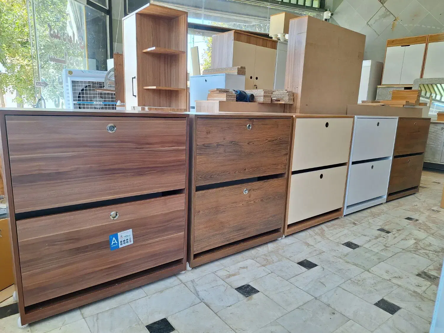 جا کفشی کم جا ۲درب و ۳ درب|جاکفشی، کمد، دراور|قم, مهر آباد|دیوار