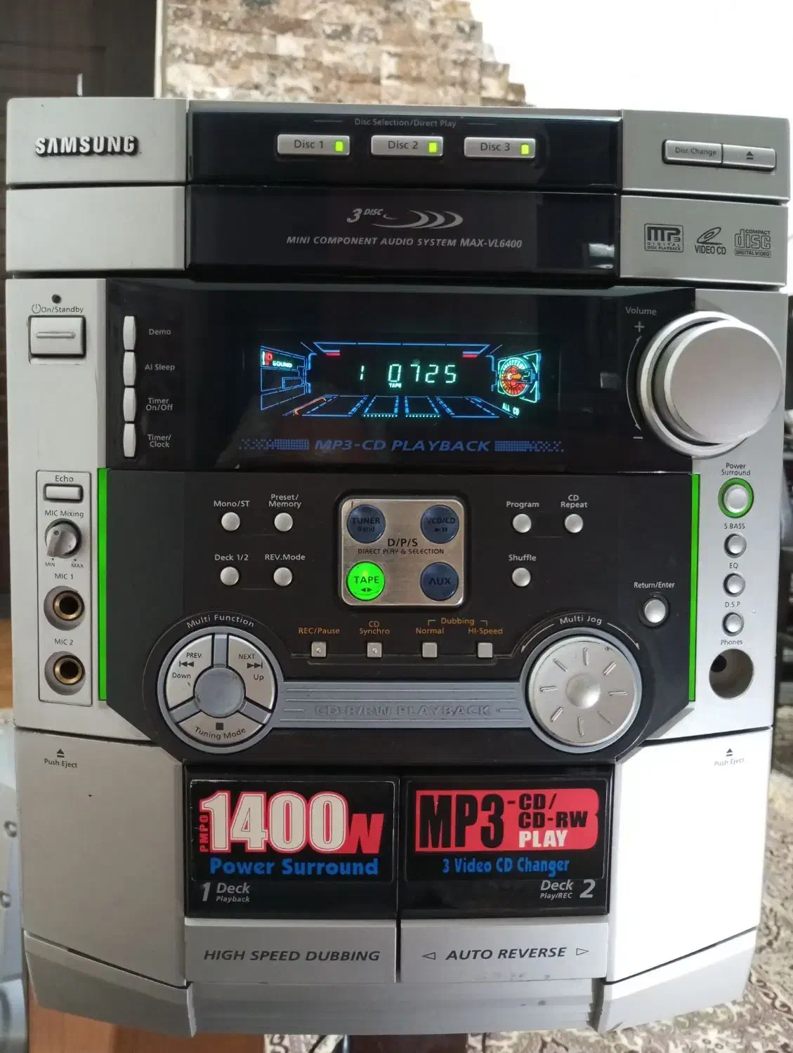 رادیو ضبط سامسونگ مدل MAX-VL6400 پاناسونیک SA-AK18|سیستم صوتی خانگی|تهران, افسریه جنوبی|دیوار