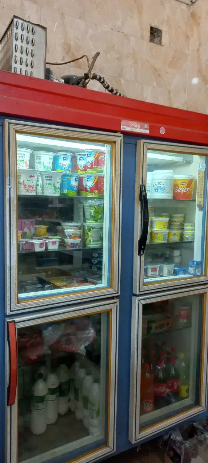 دو عدد یخچال سوپرمارکتی|فروشگاه و مغازه|منجیل, |دیوار