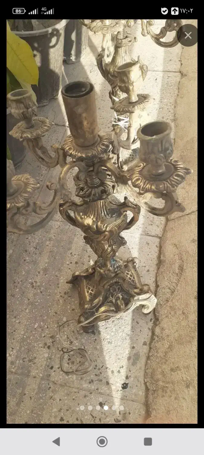 فروش خریدار آینه شمعدان و لوستر|لوستر و چراغ آویز|پرند, فاز ۲|دیوار