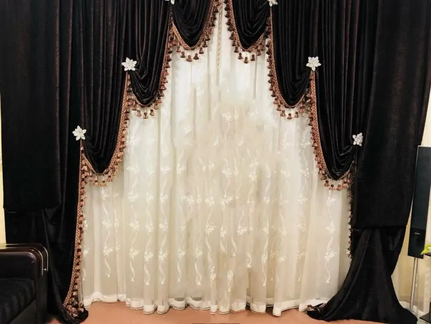 لوازم دکوری وتزیینی|پرده، رانر، رومیزی|اهواز, شهرک نفت|دیوار