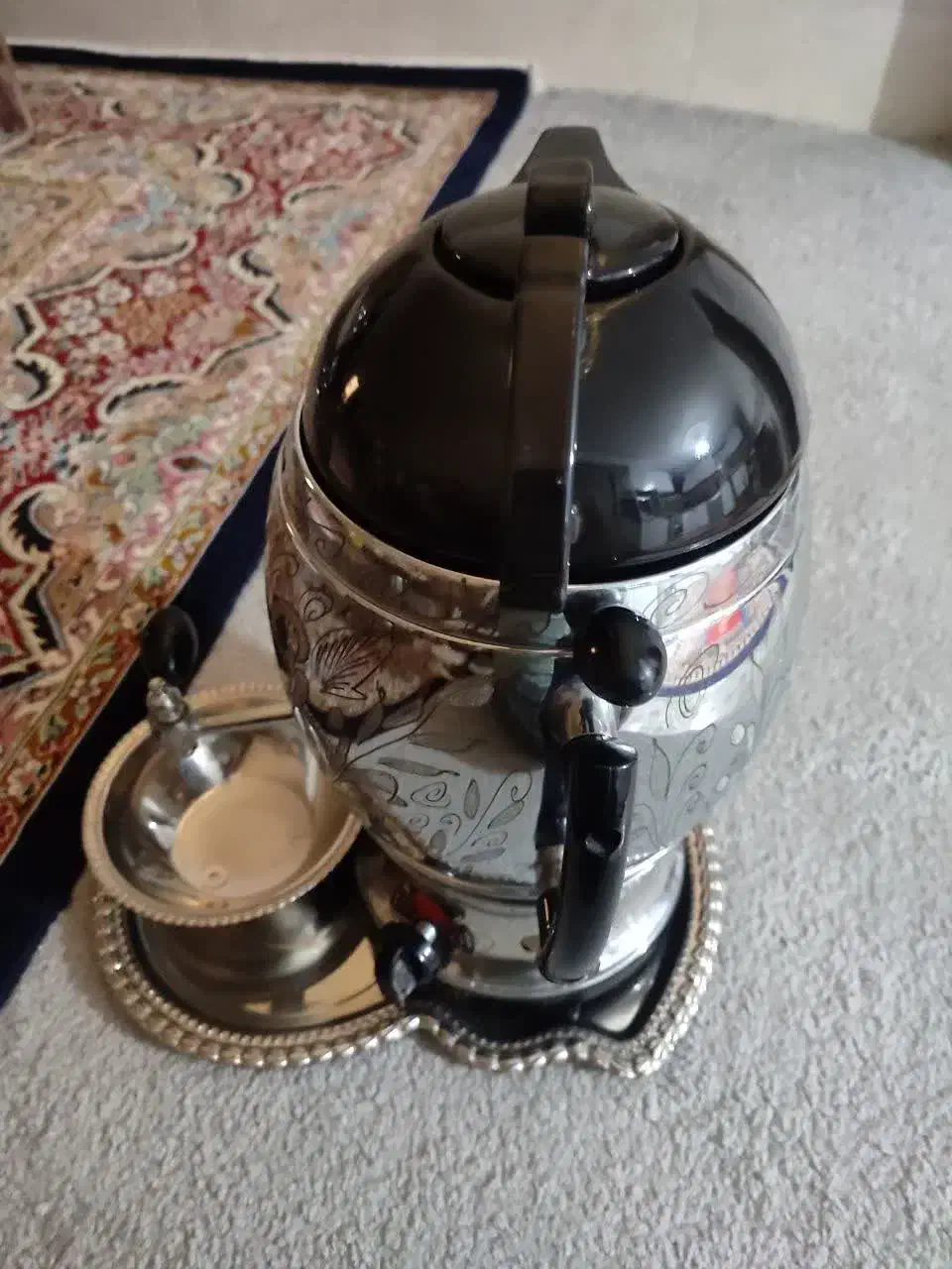 سماور بدون تنوره نو نو|سماور، چایساز، قهوهساز|قم, باجک دو|دیوار