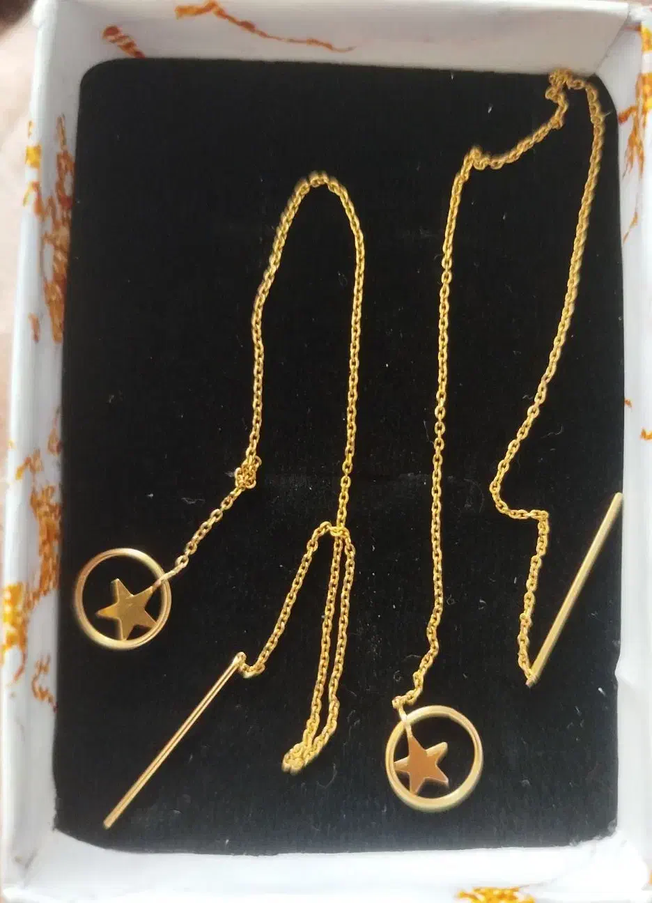 گوشواره بخیه ای|جواهرات|شیراز, درکی|دیوار