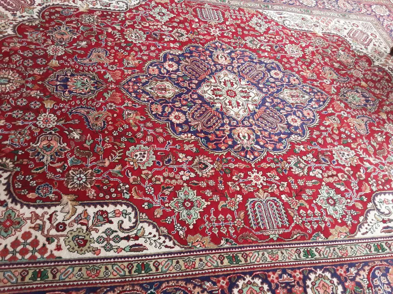 فرش طبیعی اذرشهر خوش نقشه|فرش|خوی, |دیوار