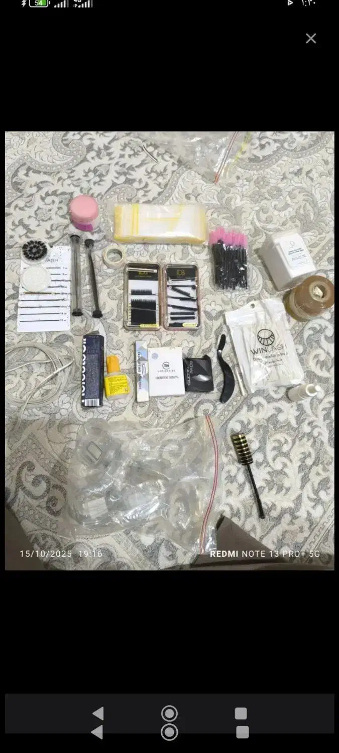 وسایل اکستنشن مژه ولیفت ابرو|آرایشگاه و سالن‌های زیبایی|نورآباد, |دیوار