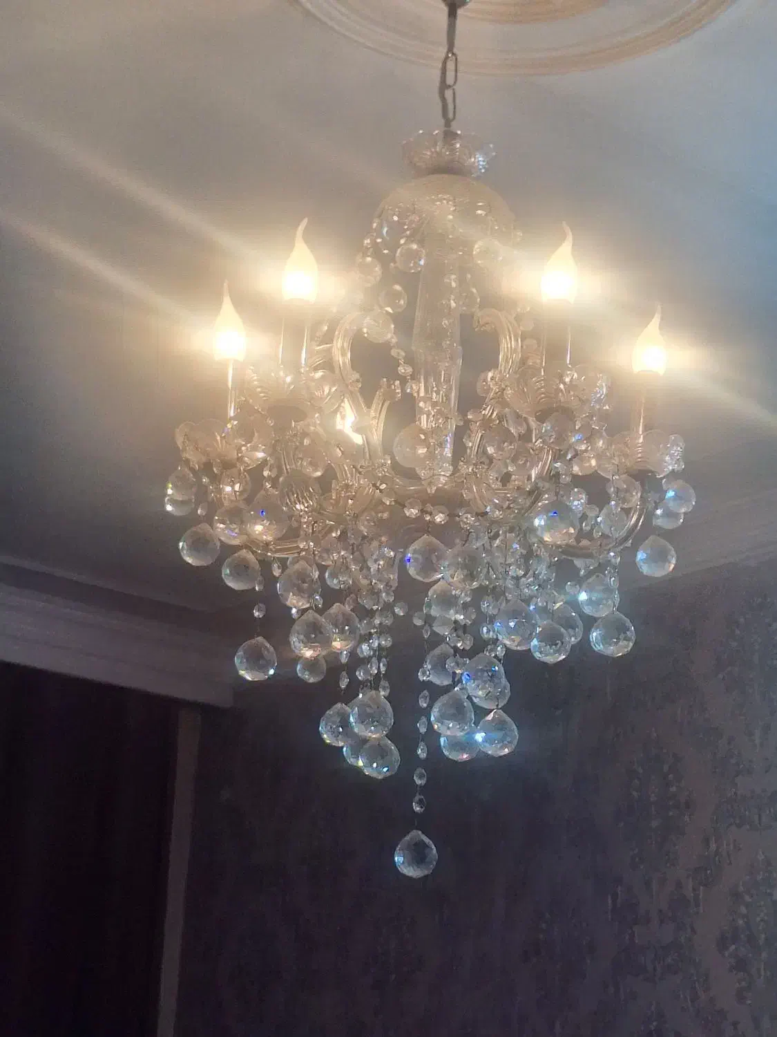 لوستر چک|لوستر و چراغ آویز|تهران, خانی آباد نو جنوبی|دیوار