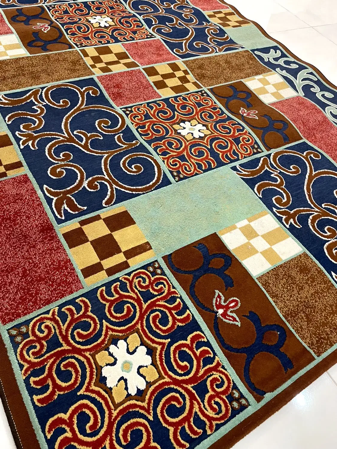 فرش 4 متری|فرش|کومله, |دیوار