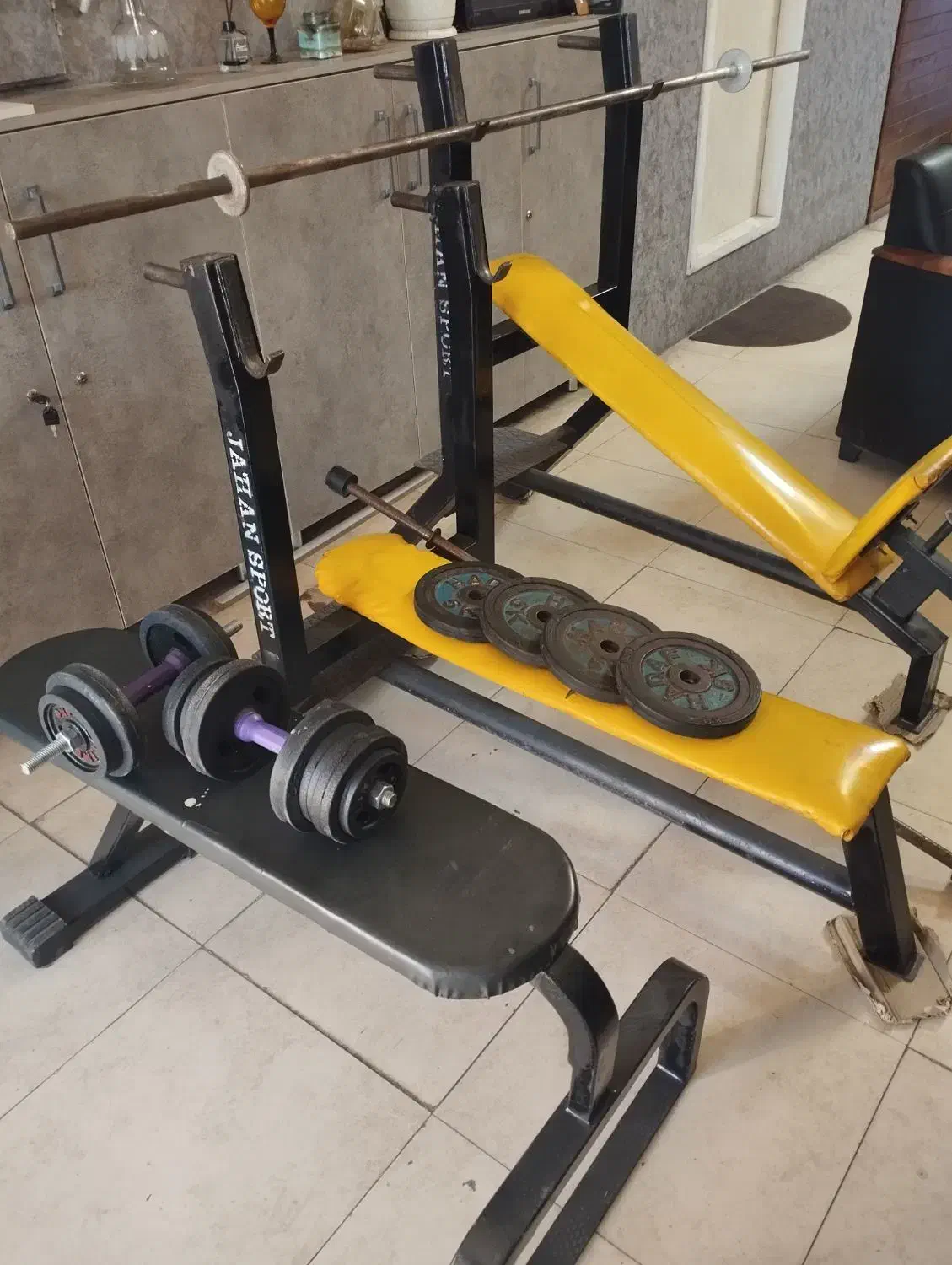 هالتر وزنه دمبل|تجهیزات ورزشی|زنجان, |دیوار