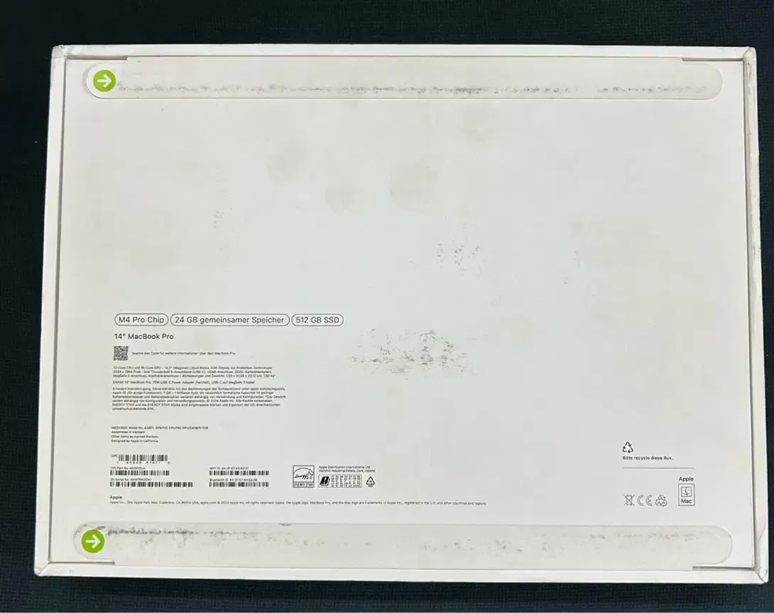 لپتاپ مکبوک پرو M4|رایانه همراه|شیراز, میرزاکوچک خان|دیوار