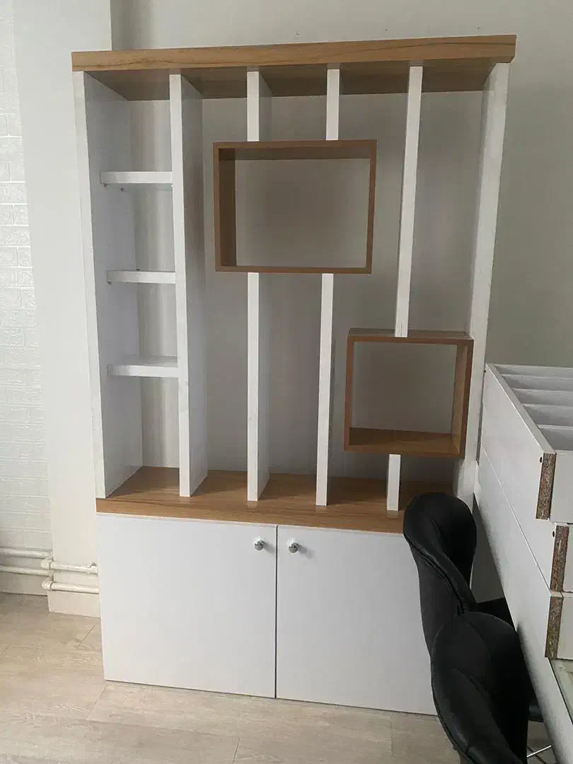 شلف کتابخانه مدرن|کتابخانه، شلف، قفسه‌های دیواری|رشت, دیلمان|دیوار