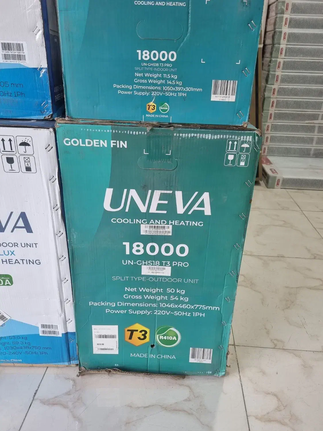 کولر  ۱۸۰۰۰ یونیوا t3 پرو|کولر گازی و فن‌کوئل|اسلام‌شهر, مطهری|دیوار