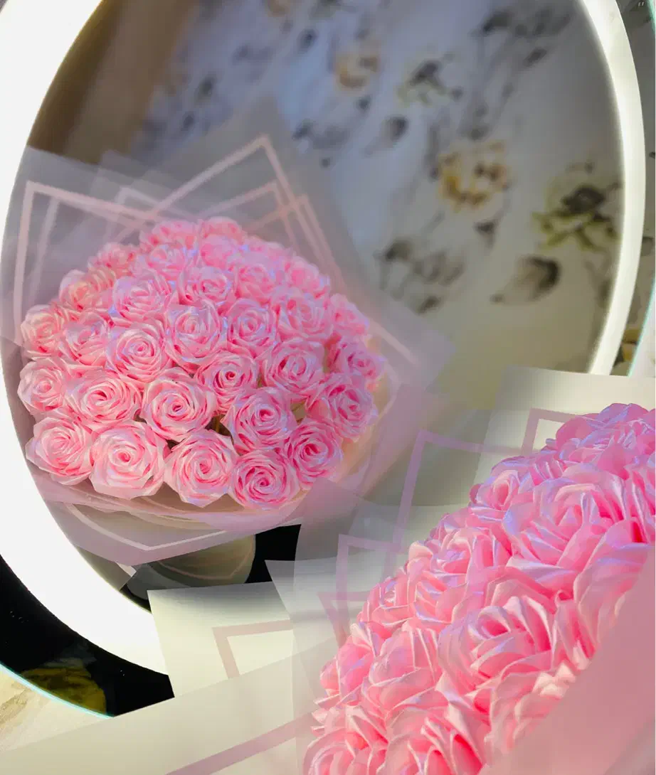 دسته گل روبانی ماندگار|گل مصنوعی|تهران, شکوفه (عبدل آباد)|دیوار