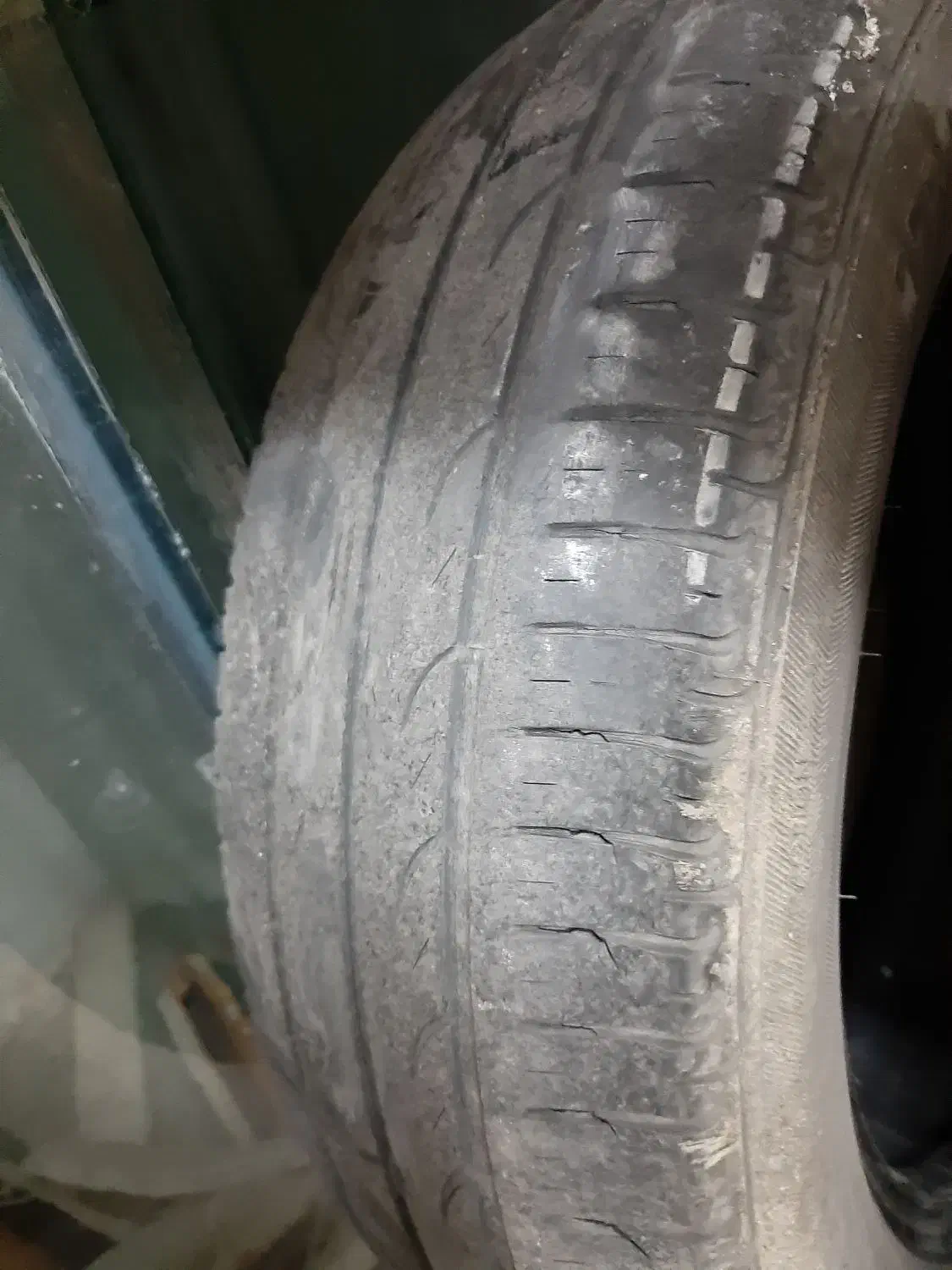 لاستیک پراید ۲ حلقه سالم|قطعات یدکی و لوازم جانبی|سبزوار, توحیدشهر|دیوار