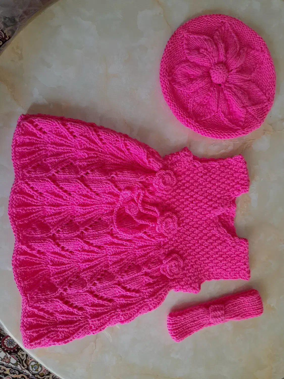 سارافون دستبافت|کفش و لباس بچه|فیروزآباد (فارس), |دیوار