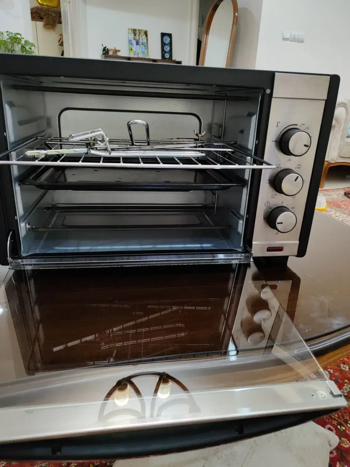 آون توستر تکنو مدل 351 سایز بزرگ 35 لیتر|اجاق گاز و لوازم برقی پخت‌وپز|مشکین‌دشت, |دیوار