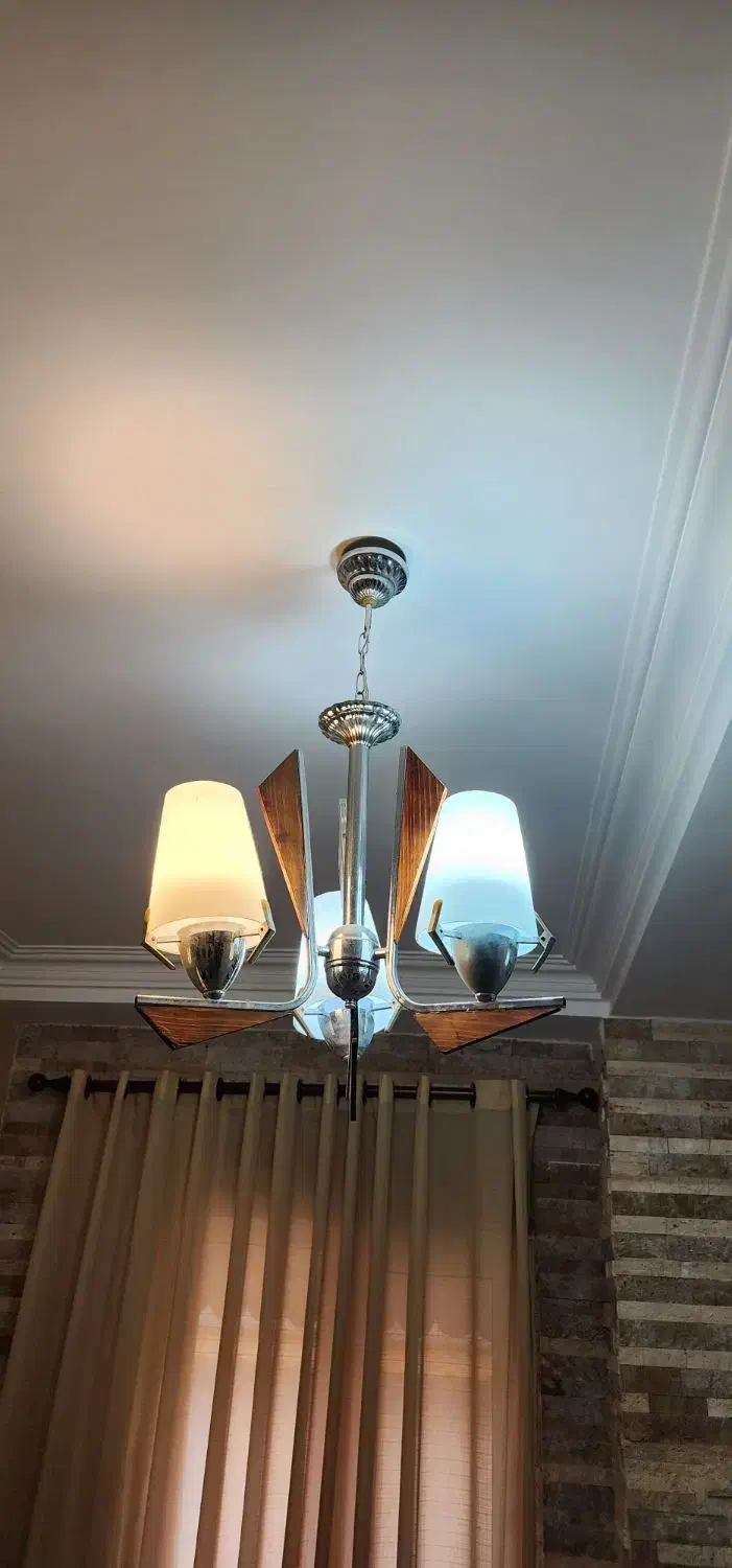 لوستر|لوستر و چراغ آویز|رشت, نیکمرام|دیوار