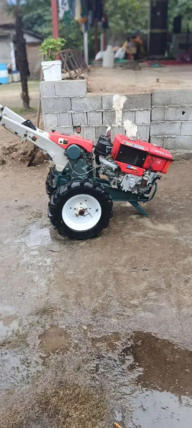 کوبوتا rk80 با بارکش و تمام لوازم|ماشین‌آلات صنعتی|اسالم, |دیوار