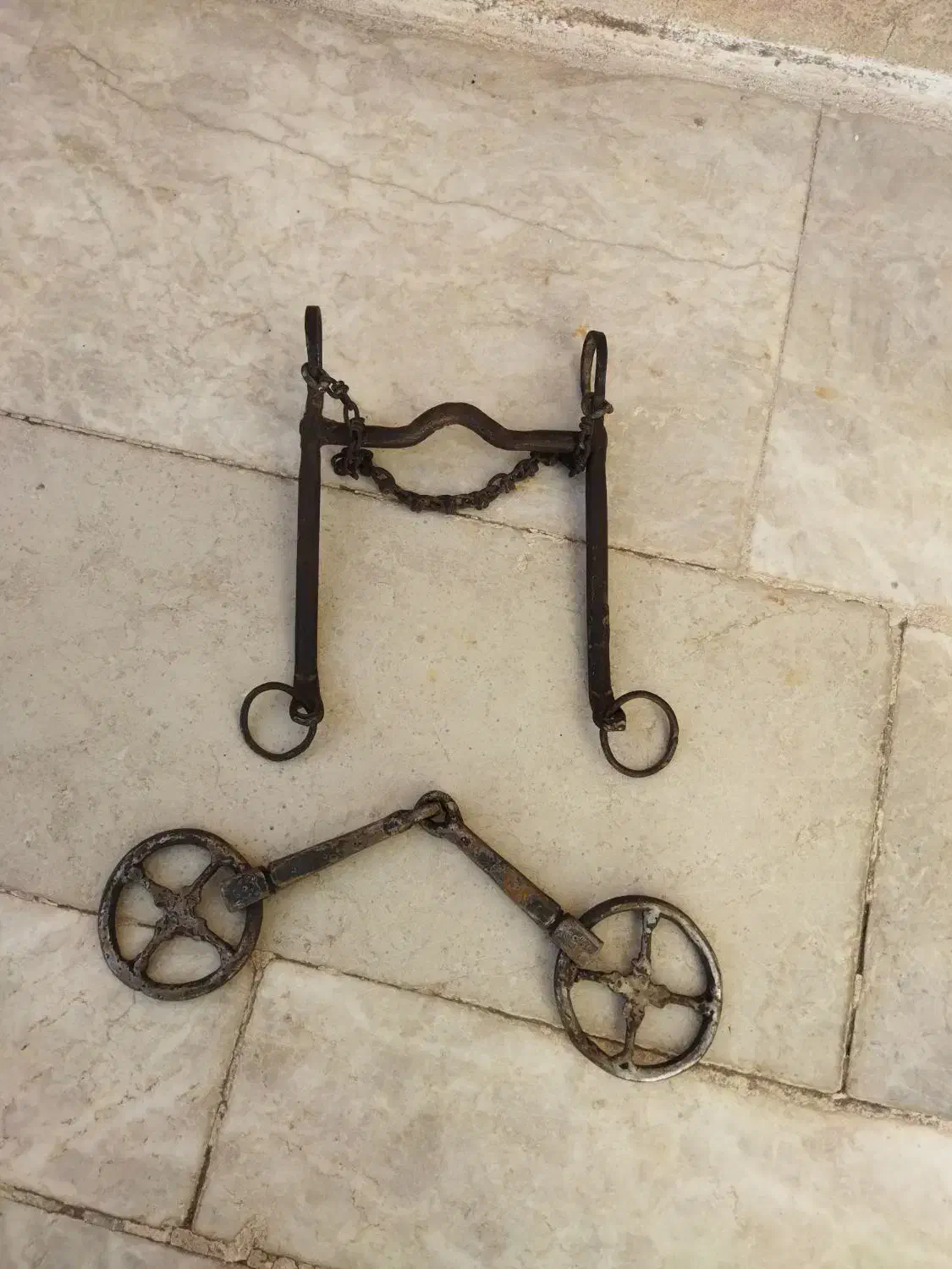 دهنه اسب فولادی قدیمی|اسب و تجهیزات اسب‌سواری|تهران, شهرک بعثت|دیوار