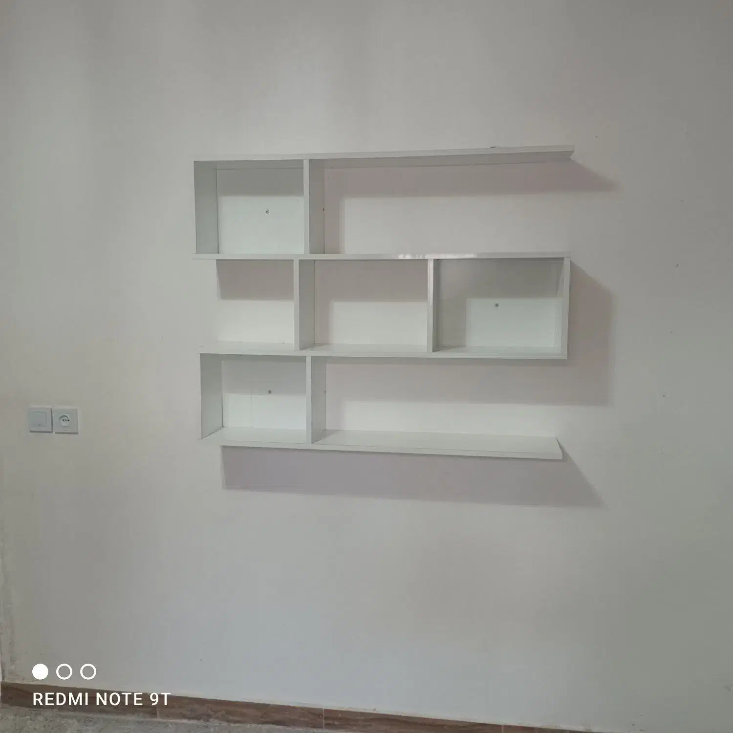 استند دیواری ام دی اف قفسه|کتابخانه، شلف، قفسههای دیواری|تاکستان, |دیوار