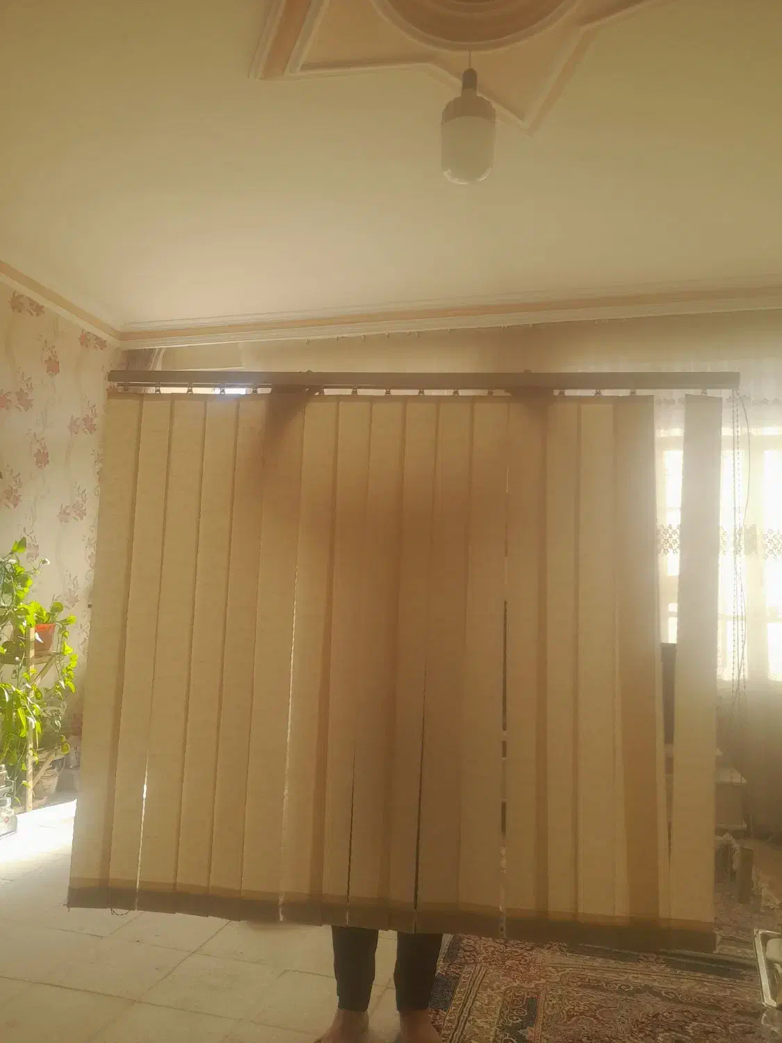 پرده عمودی|پرده، رانر، رومیزی|سبزوار, غرب نیروگاه|دیوار