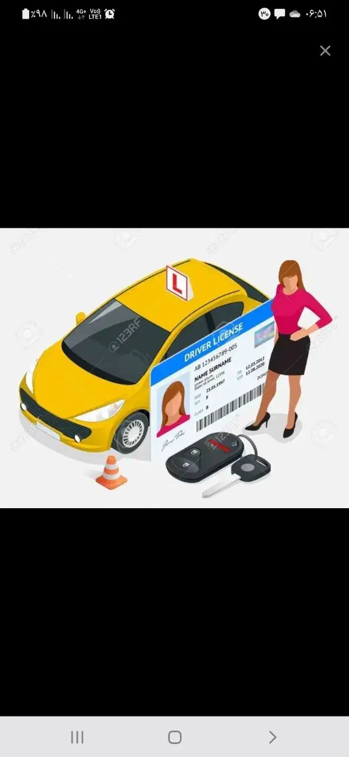 آموزش رانندگی تضمینی با مربی خانوم|خدمات آموزشی|کرمانشاه, |دیوار